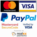 Visa, Mastercard & PayPal accepted